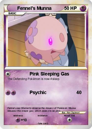 Pokemon Fennel's Munna