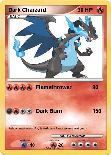 Pokemon Dark Charzard