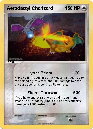 Pokemon Aerodactyl,Charizard
