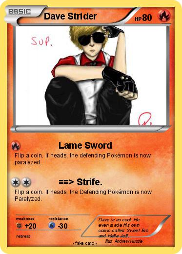 Pokemon Dave Strider