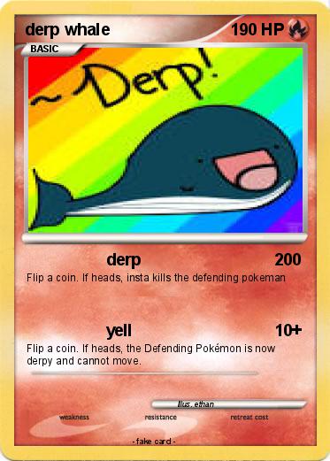Pokemon derp whale