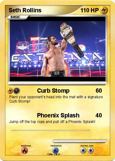 Pokemon Seth Rollins