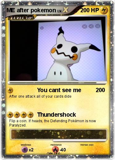 Pokemon ME after pokemon