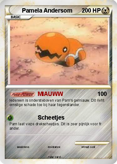 Pokemon Pamela Andersom