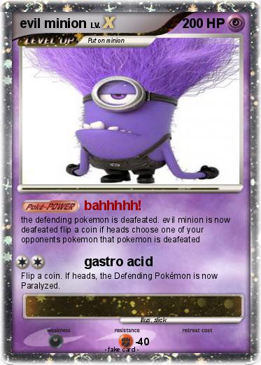 Pokemon evil minion