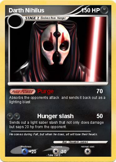 Pokemon Darth Nihilus