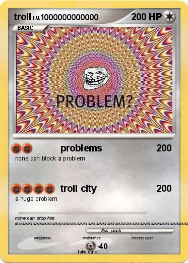 Pokemon troll