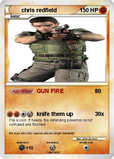 Pokemon chris redfield