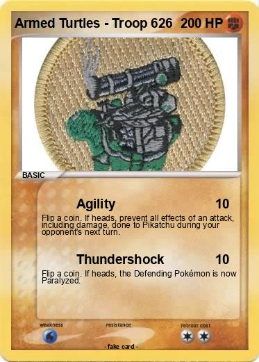 Pokemon Armed Turtles - Troop 626