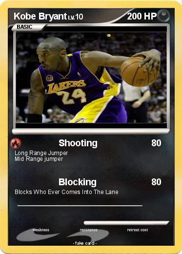 Pokemon Kobe Bryant