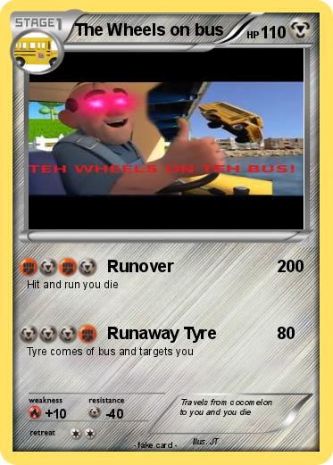Pokemon The Wheels on bus