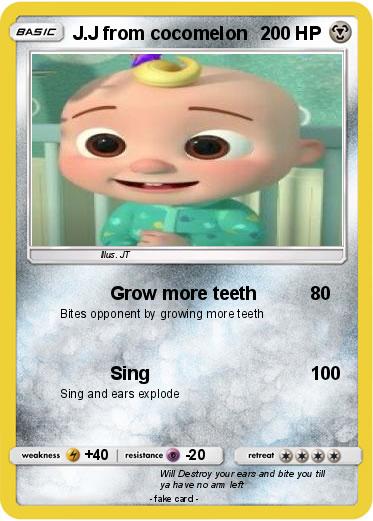 Pokemon J.J from cocomelon