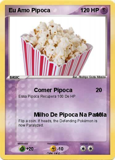 Pokemon Eu Amo Pipoca