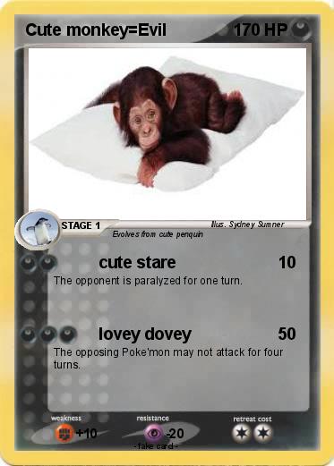 Pokemon Cute monkey=Evil