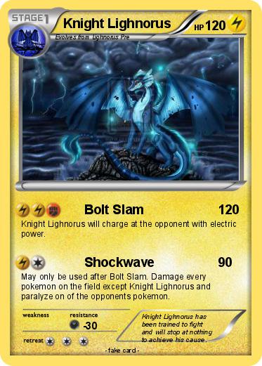 Pokemon Knight Lighnorus