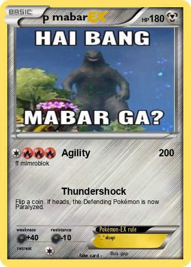 Pokemon p mabar