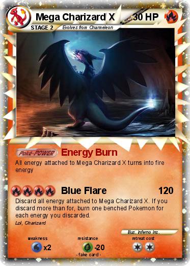 Pokemon Mega Charizard X