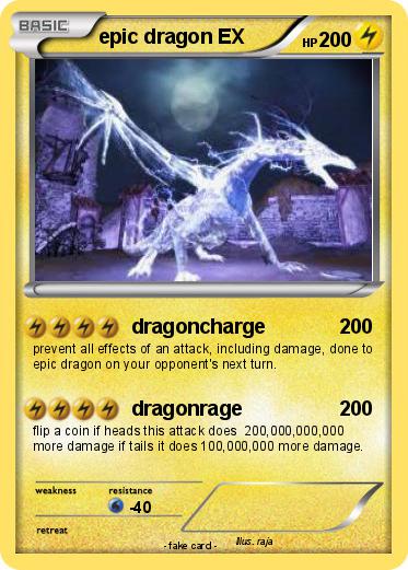 Pokemon epic dragon EX