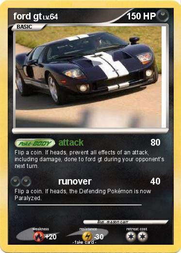Pokemon ford gt
