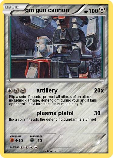 Pokemon gm gun cannon
