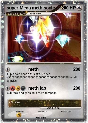 Pokemon super Mega meth sonic