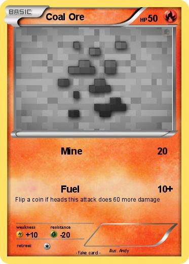 Pokemon Coal Ore