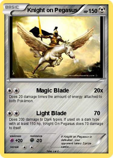 Pokemon Knight on Pegasus