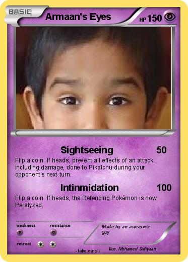 Pokemon Armaan's Eyes