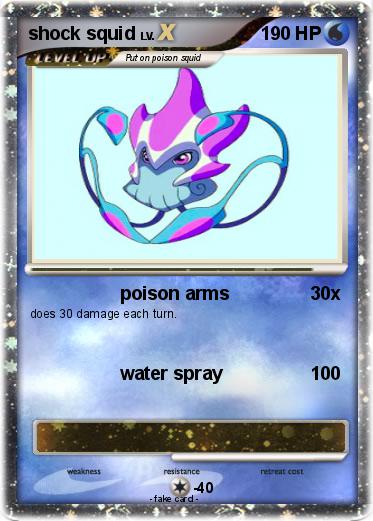 Pokemon shock squid