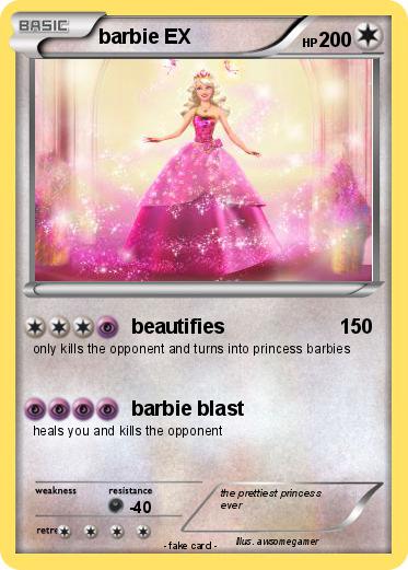 Pokemon barbie EX