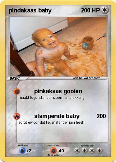 Pokemon pindakaas baby