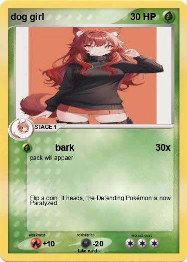Pokemon dog girl