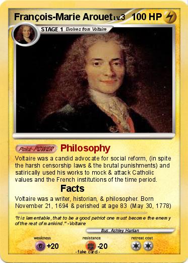 Pokemon François-Marie Arouet