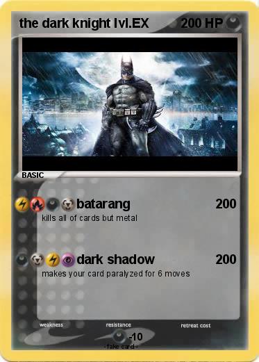 Pokemon the dark knight lvl.EX