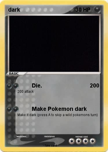 Pokemon dark