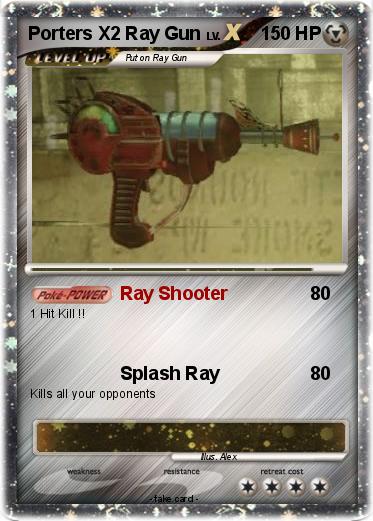 Pokemon Porters X2 Ray Gun