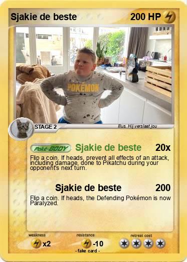 Pokemon Sjakie de beste