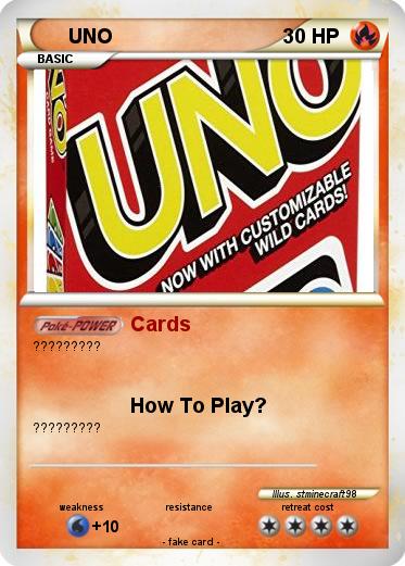 Pokemon UNO