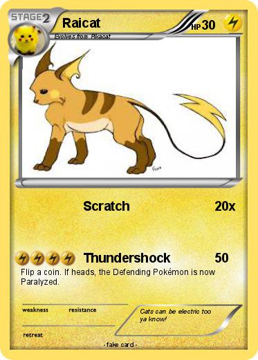 Pokemon Raicat