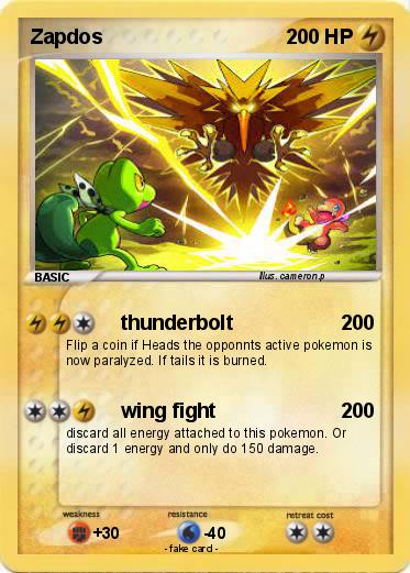 Pokemon Zapdos