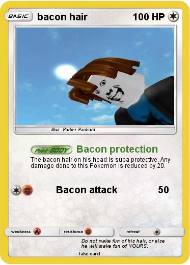 Pokemon bacon hair