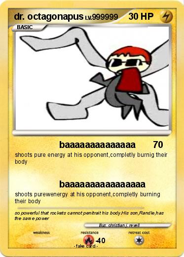 Pokemon dr. octagonapus