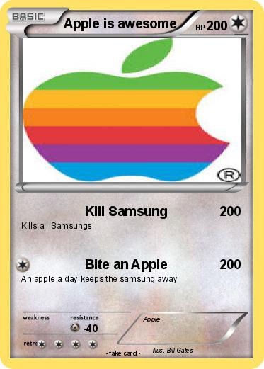 Pokemon Apple is awesome