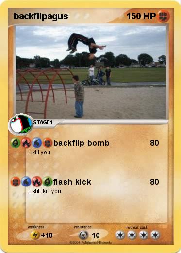 Pokemon backflipagus