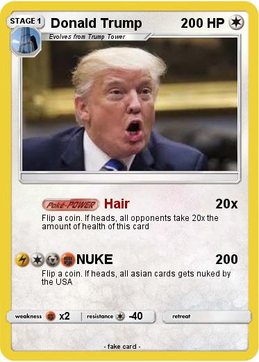 Pokemon Donald Trump