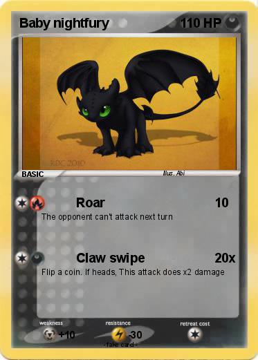 Pokemon Baby nightfury