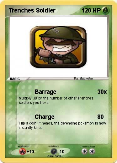 Pokemon Trenches Soldier