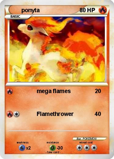 Pokemon ponyta