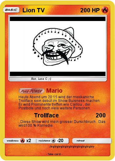 Pokemon Lion TV
