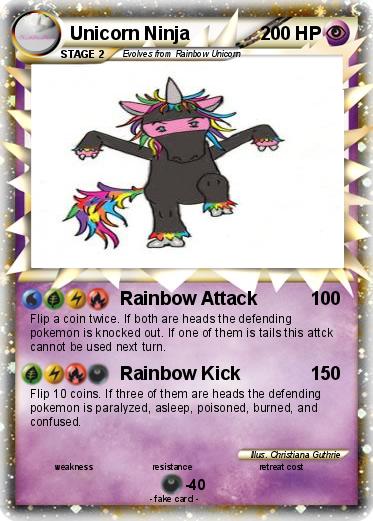 Pokemon Unicorn Ninja
